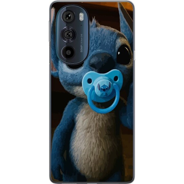 Motorola Edge 30 Pro Läpinäkyvä kuori Stitch & Napp - vauva