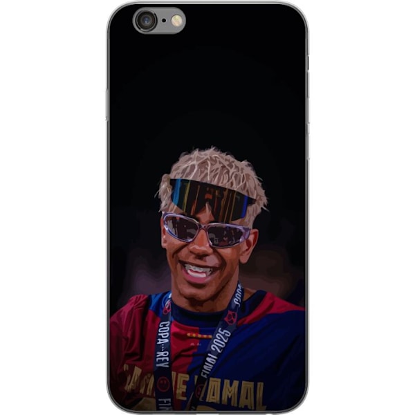 Apple iPhone 6 Plus Genomskinligt Skal Lamine Yamal mobilskal i stilren sportdesign