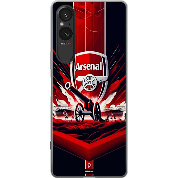 Sony Xperia 5 V Gennemsigtig cover Arsenal