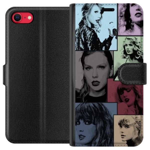 Apple iPhone 8 Plånboksfodral Taylor Swift, mönster