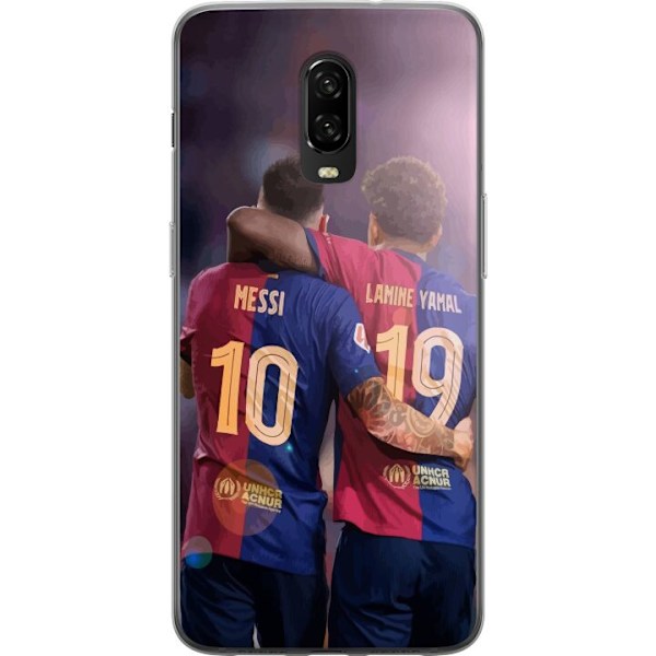 OnePlus 6T Gennemsigtig cover Lamine Yamal Messi