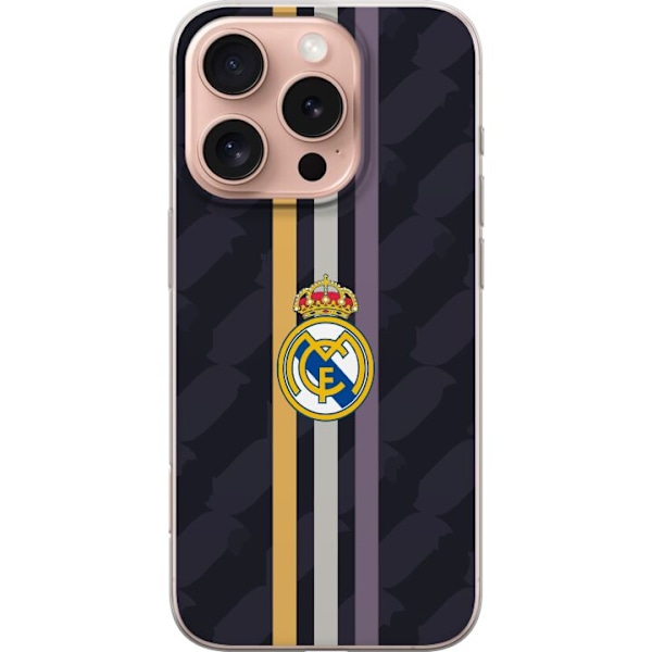 Apple iPhone 16 Pro Gennemsigtig cover Real Madrid