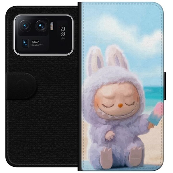 Xiaomi Mi 11 Ultra Lompakkokotelo Labubu Vaaleanpunainen Tunnelma