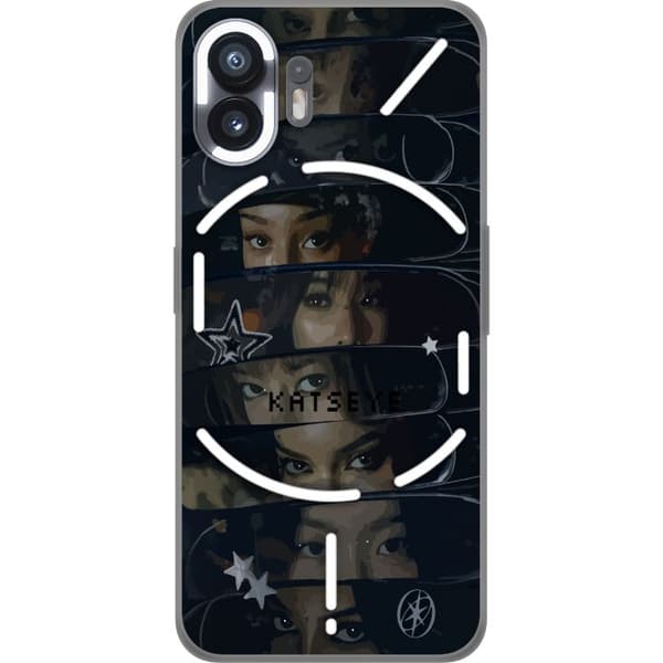 Kompatibelt Mobilskal till Nothing Phone (2) KATSEYE svart
