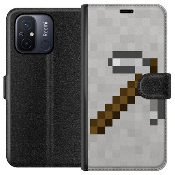 Xiaomi Redmi 12C Tegnebogsetui Minecraft Værktøjer