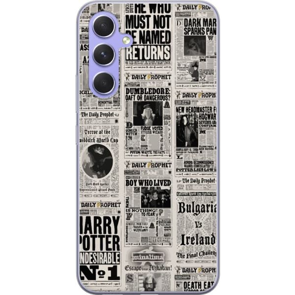 Kompatibelt Mobildeksel til Samsung Galaxy A54 Harry Potter Tidsskrift