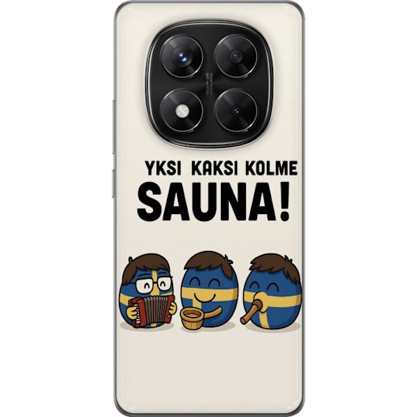 Xiaomi Redmi Note 14 Pro Läpinäkyvä kuori Festivaali Kaj Ba