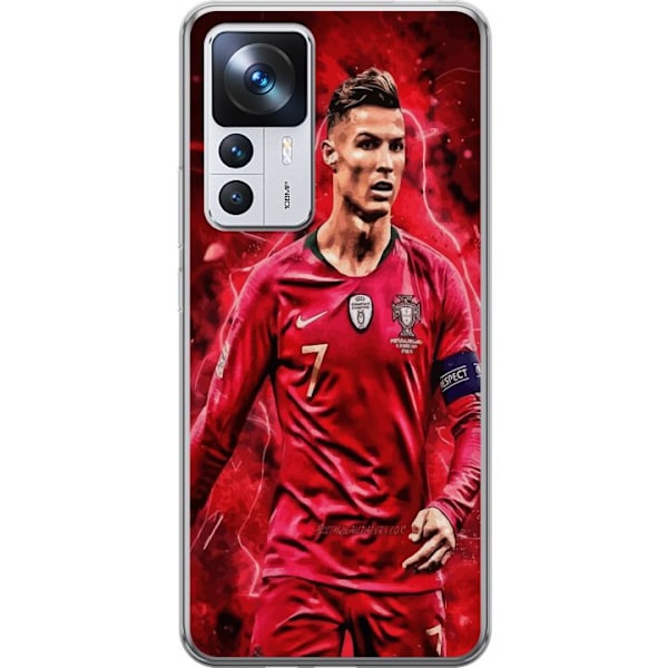Xiaomi 12T Genomskinligt Skal Ronaldo Skills – CR7 Design f