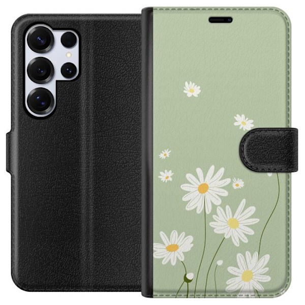 Samsung Galaxy S25 Ultra Tegnebogsetui Præstekraver - blomstr