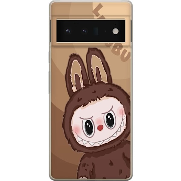 Google Pixel 6 Pro Genomskinligt Skal Labubu Cloud Cutie – V