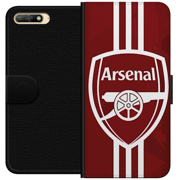 Huawei Y6 (2018) Lommeboketui Arsenal