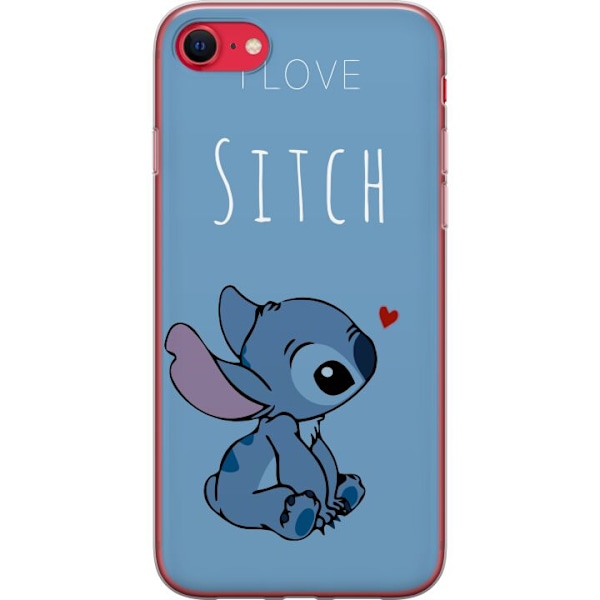 Apple iPhone 16e Läpinäkyvä kuori I Love Stitch