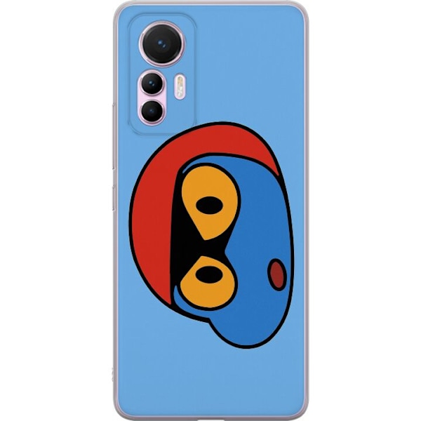 Xiaomi 12 Lite Gjennomsiktig deksel Bold Bot Head