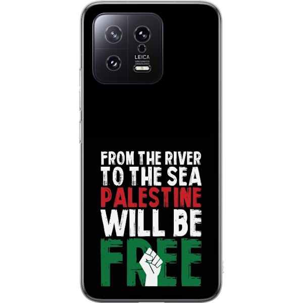 Xiaomi 13 Gjennomsiktig deksel Fri Palestina