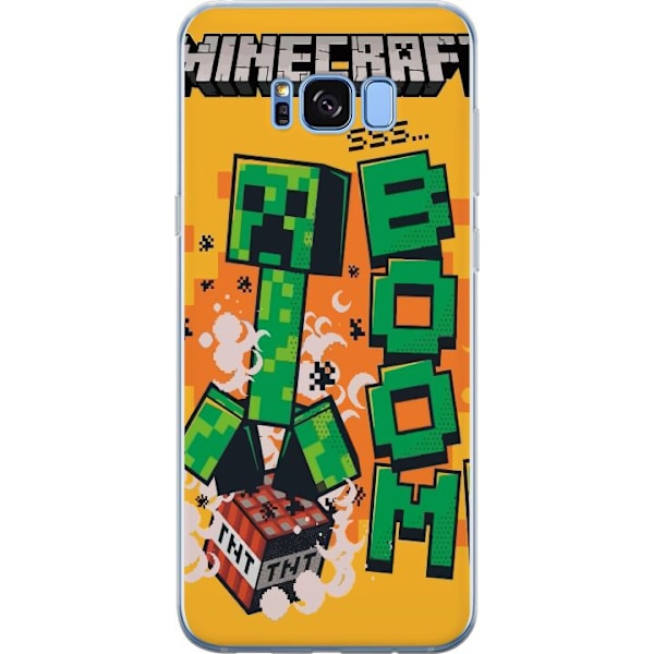 Samsung Galaxy S8 Genomskinligt Skal Minecraft Boom