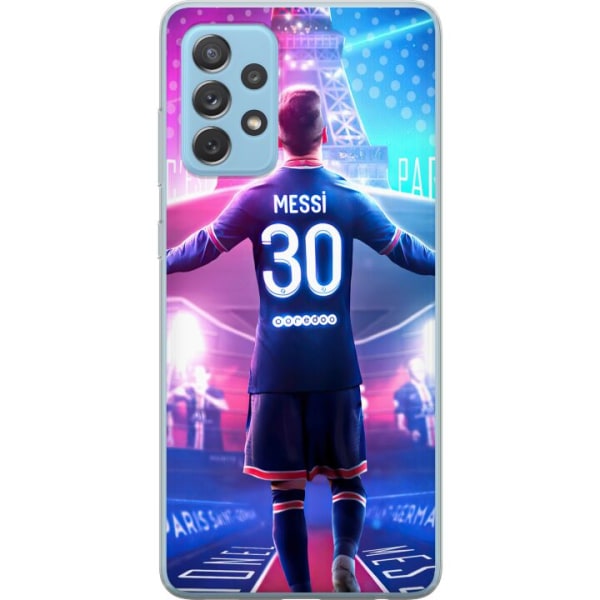 Samsung Galaxy A52 5G Gennemsigtig cover Lionel Messi