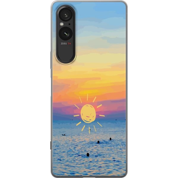 Sony Xperia 10 VI Läpinäkyvä kuori Auringonlasku