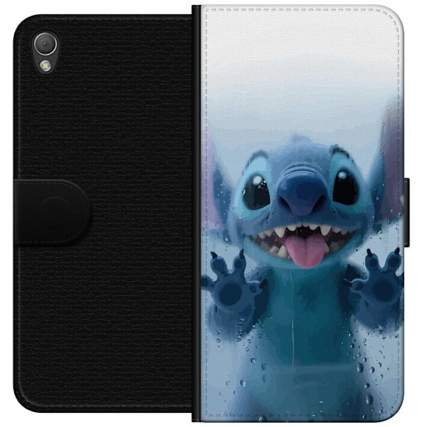 Sony Xperia Z3 Plånboksfodral Stitch Window View – Stitch vid ett fönster i söt stil