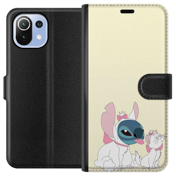 Xiaomi Mi 11 Lite Tegnebogsetui Stitch Aristocats