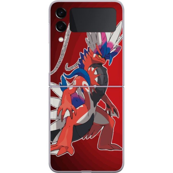 Samsung Galaxy Z Flip3 5G Premium kuori Pokémon Scarlet