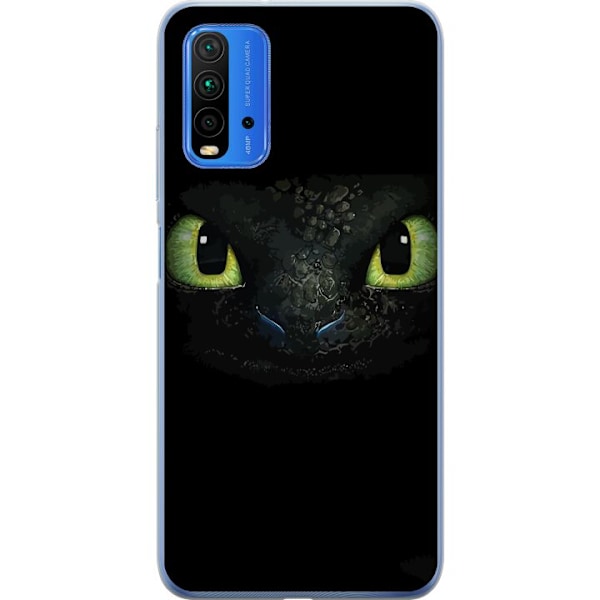 Xiaomi Redmi 9T Genomskinligt Skal How to Train Your Dragon (Draktränaren)