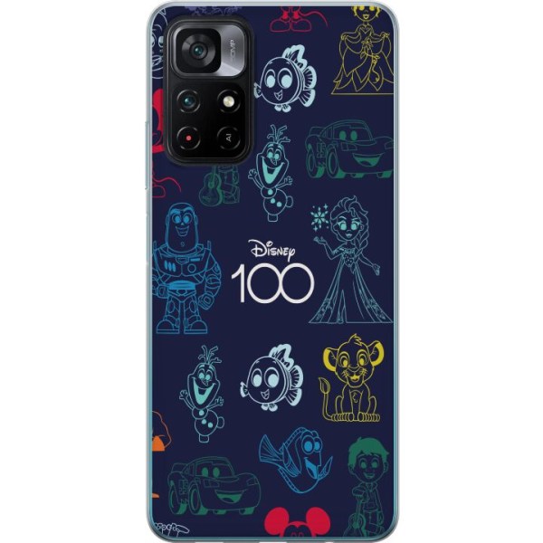 Xiaomi Poco M4 Pro 5G Läpinäkyvä kuori Disney 100