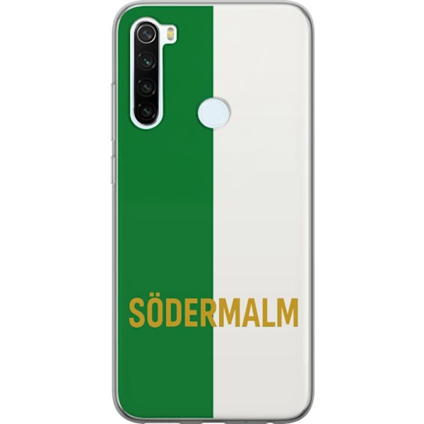 Xiaomi Redmi Note 8 Läpinäkyvä kuori Södermalm - jalkapallo