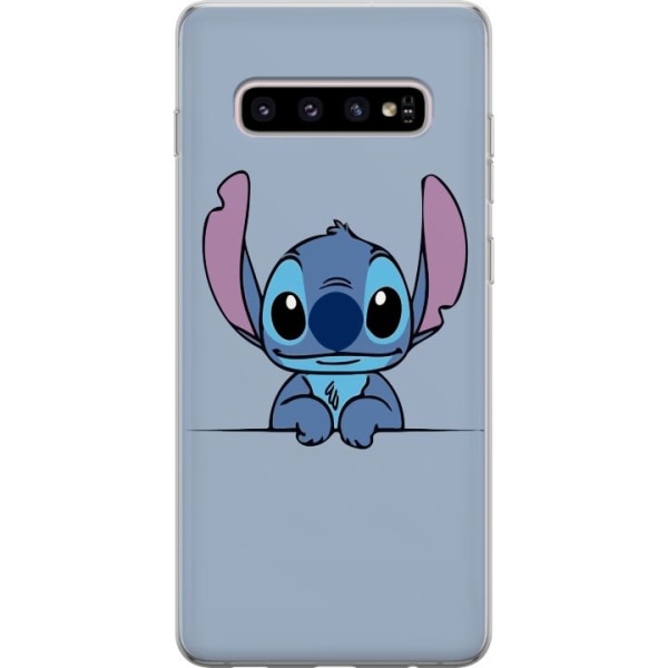 Samsung Galaxy S10+ Gennemsigtig cover Lilo & Stitch