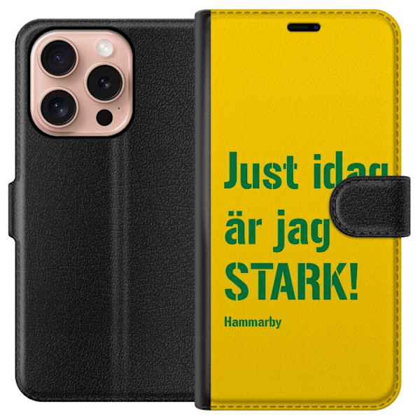 Apple iPhone 16 Pro Lommeboketui Hammarby