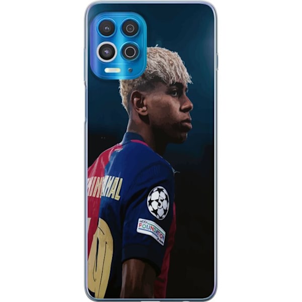 Motorola Edge S Gennemsigtig cover Lamine Yamal - Barcelonas W