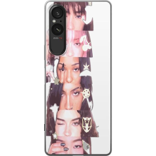 Kompatibelt Mobilskal till Sony Xperia 10 VI KATSEYE vit