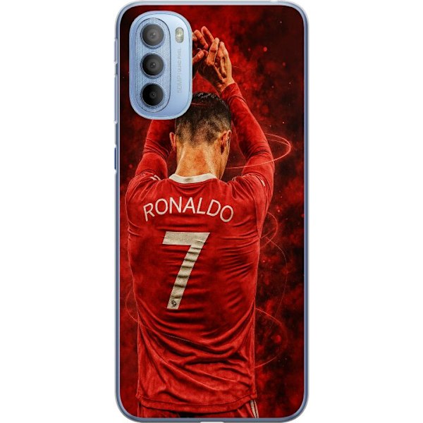 Motorola Moto G31 Gennemsigtig cover Ronaldo