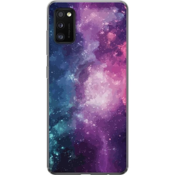 Samsung Galaxy A41 Genomskinligt Skal Nebula