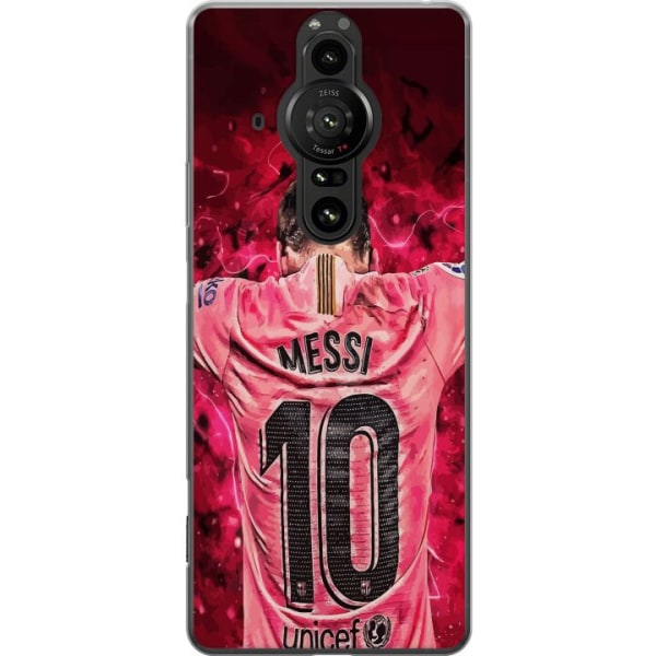 Sony Xperia Pro-I Gennemsigtig cover Messi