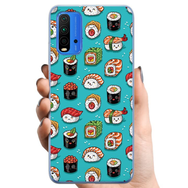 Xiaomi Redmi 9T TPU Matkapuhelimen kuori Sushi