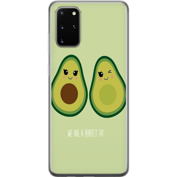 Samsung Galaxy S20+ Genomskinligt Skal Avokado