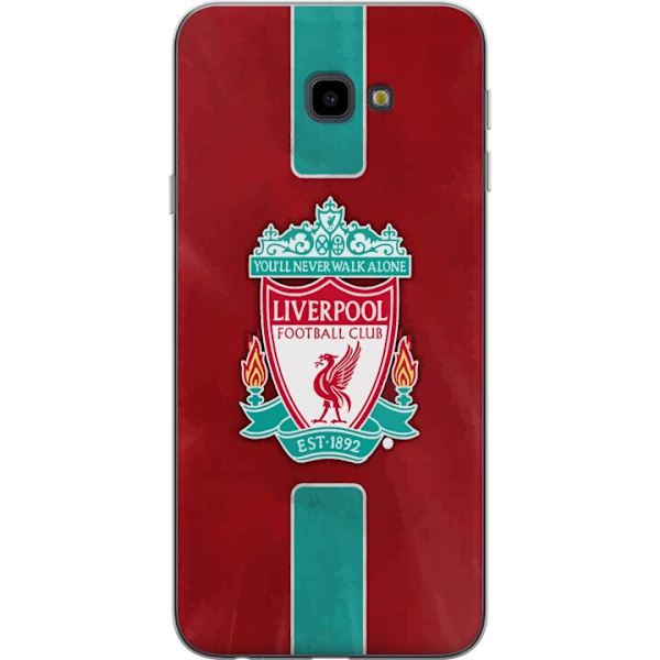 Samsung Galaxy J4+ Genomskinligt Skal Liverpool FC – Klassis