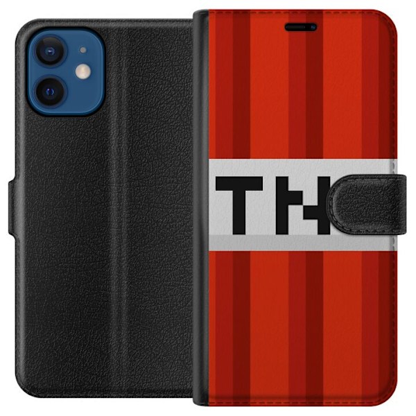 Apple iPhone 12  Tegnebogsetui Minecraft TNT