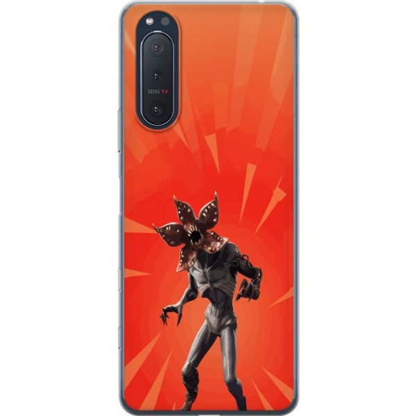 Sony Xperia 5 II Genomskinligt Skal Fortnite - Demogorgon