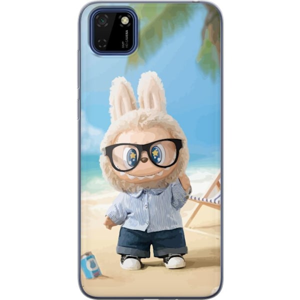 Huawei Y5p Genomskinligt Skal Labubu Dark Dreams – Mörk mystisk design