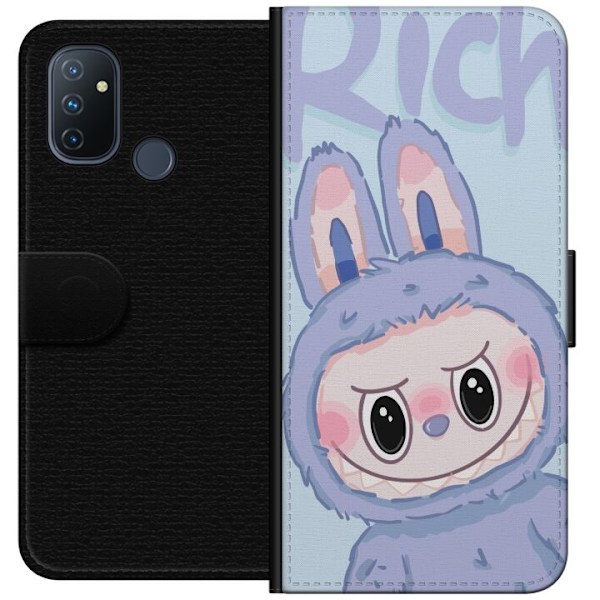 OnePlus Nord N100 Plånboksfodral Blue Bunny Labubu