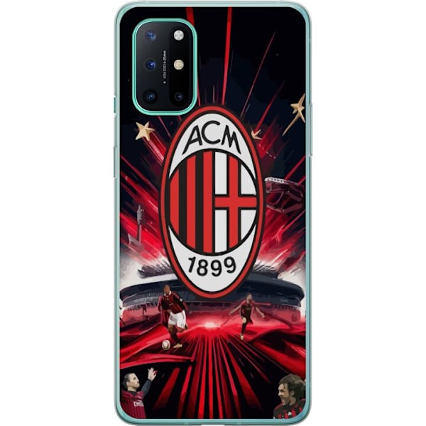 OnePlus 8T Gennemsigtig cover AC Milan