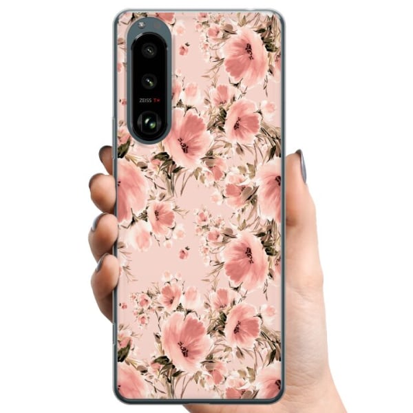 Sony Xperia 5 III TPU Mobilcover Blomster