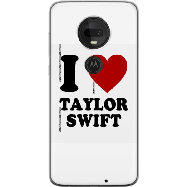 Motorola Moto G7 Läpinäkyvä kuori Taylor Swift