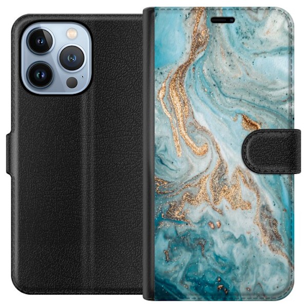 Apple iPhone 13 Pro Tegnebogsetui Magisk Marmor
