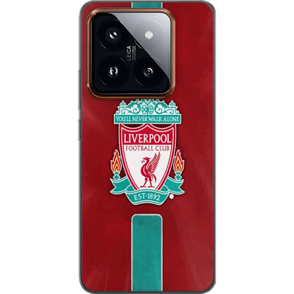 Xiaomi 14 Pro Läpinäkyvä kuori Liverpool FC - Klassinen jal