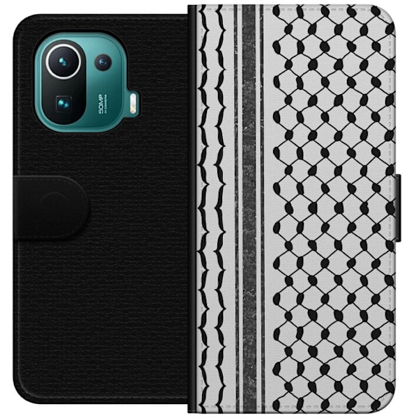 Xiaomi Mi 11 Pro Lommeboketui Palestinsk mønster - inspirert