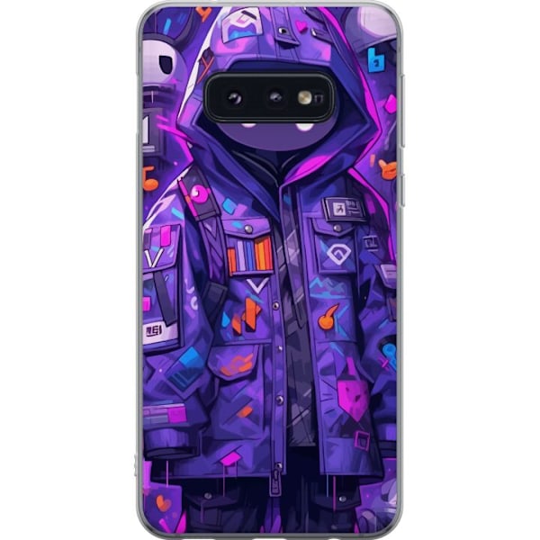 Samsung Galaxy S10e Läpinäkyvä kuori Anime