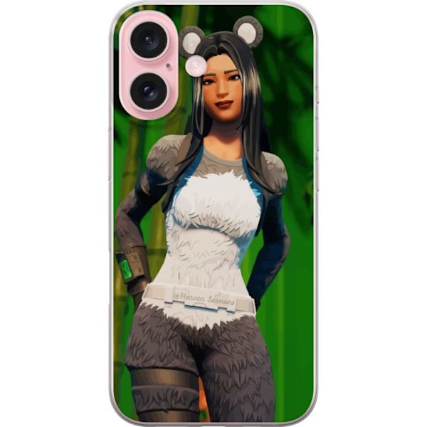 Apple iPhone 16 Gennemsigtig cover Fortnite