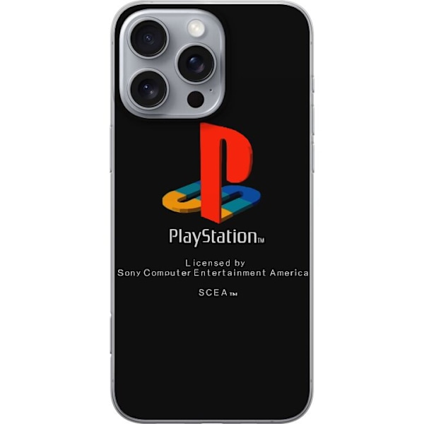 Apple iPhone 16 Pro Max Gennemsigtig cover Playstation